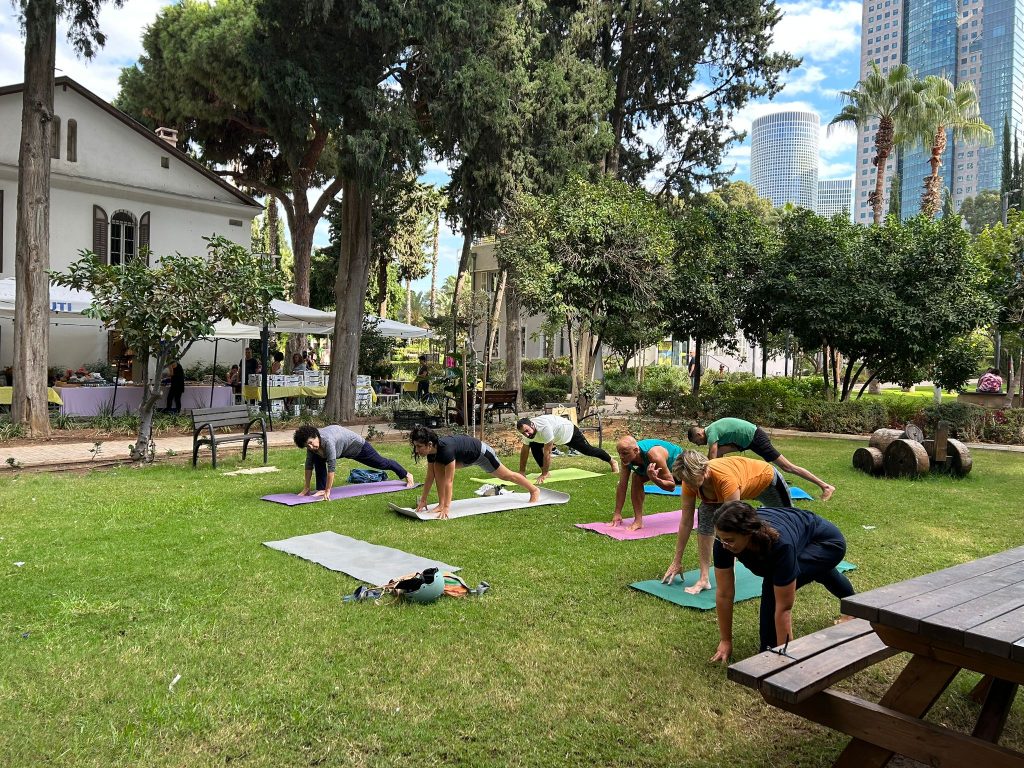 Yoga Classes at the Park